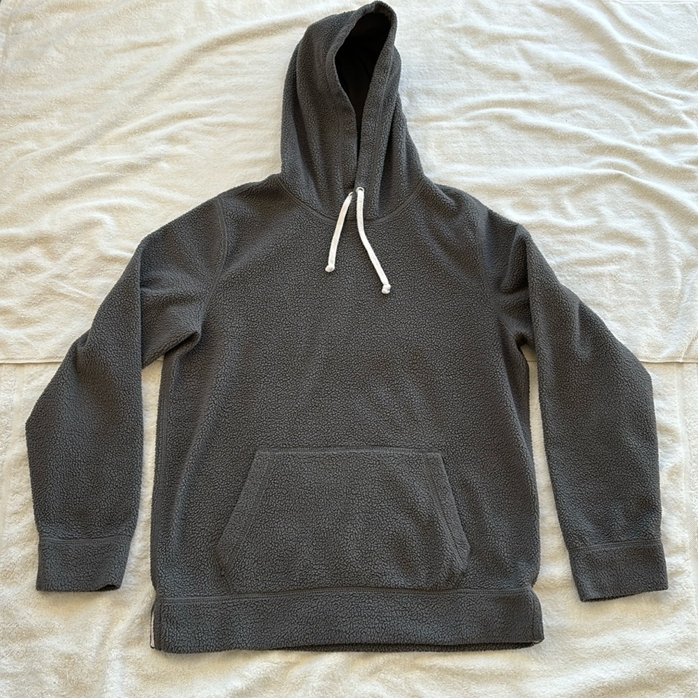 Abercrombie and Fitch Sherpa fleece hoodie